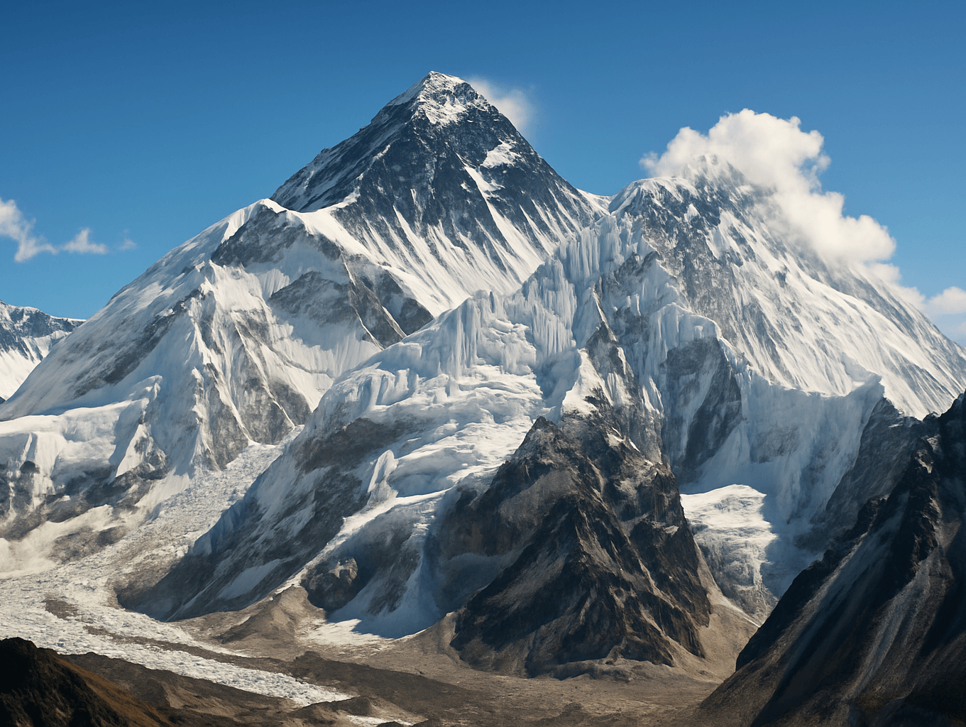 Mount Everest: A Majestic Wonder of God's Creation