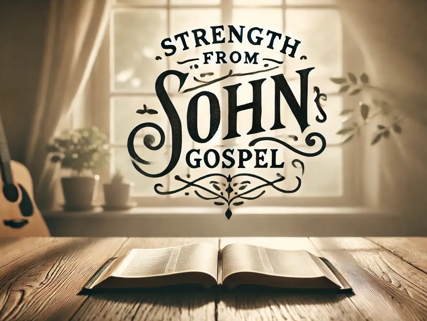 Bible Verses About Strength: Finding Encouragement Through John’s Teachings