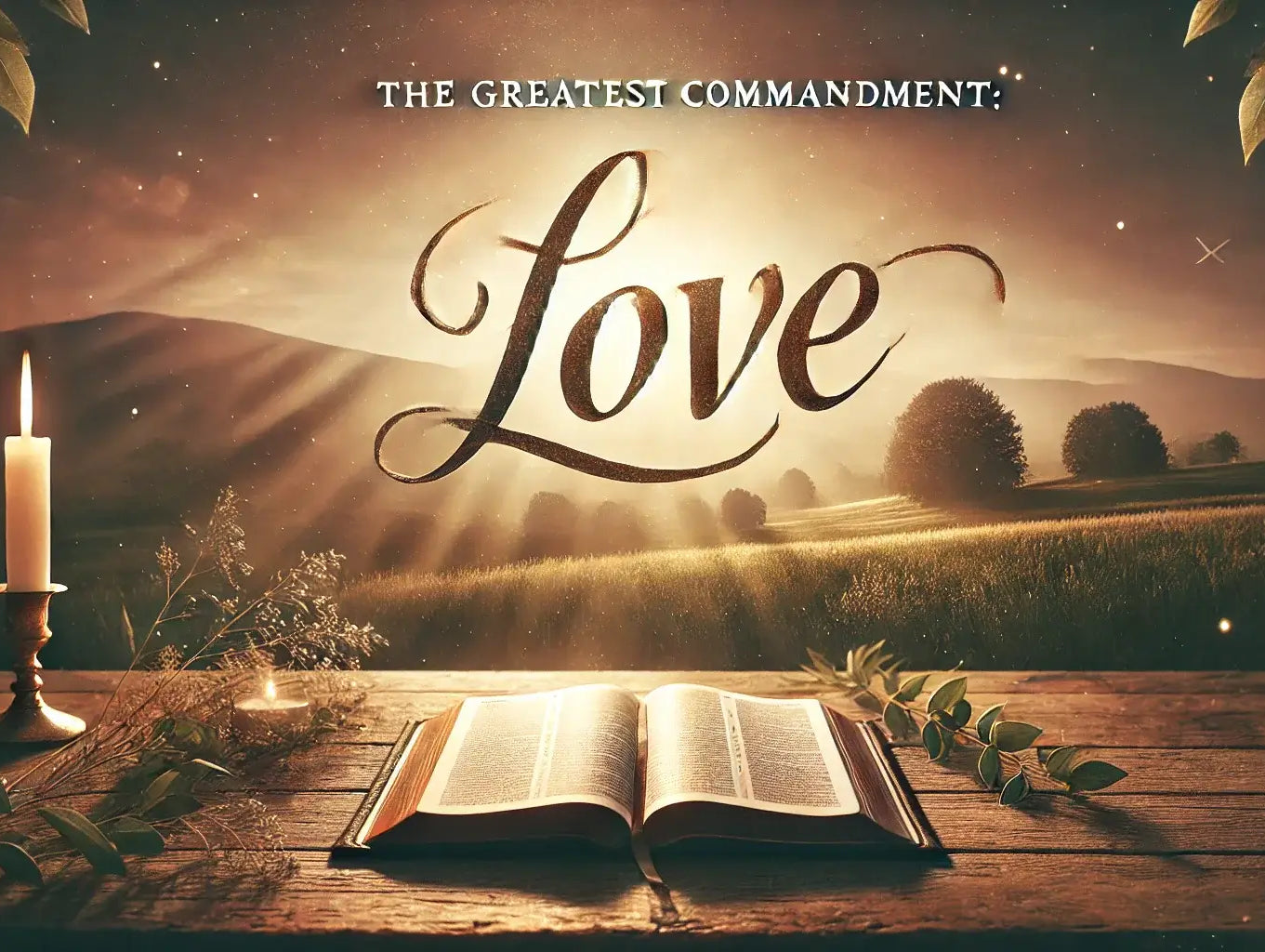 The Number One Topic in the Bible: Love