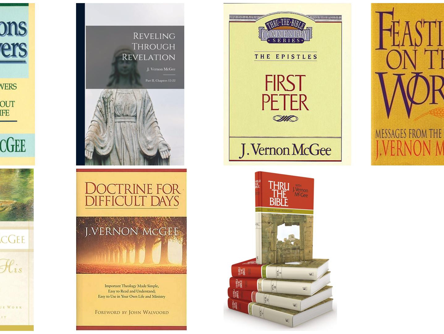 J. Vernon McGee Books: A Guided Walk Through His Writings