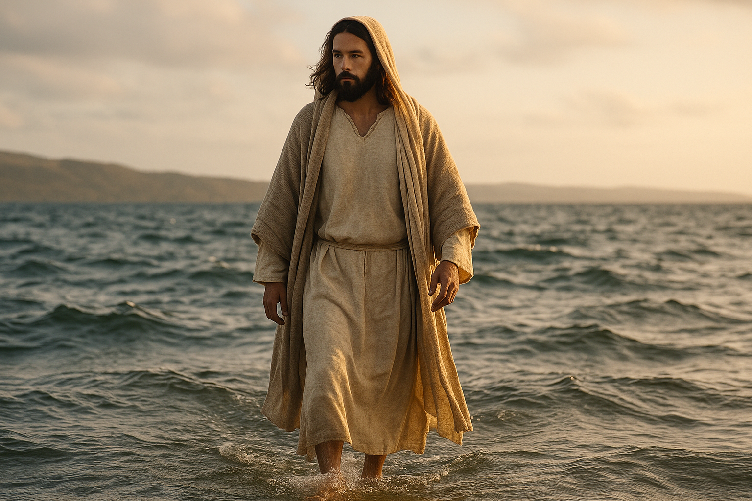 Jesus Walking on Water: Faith in the Midst of the Storm