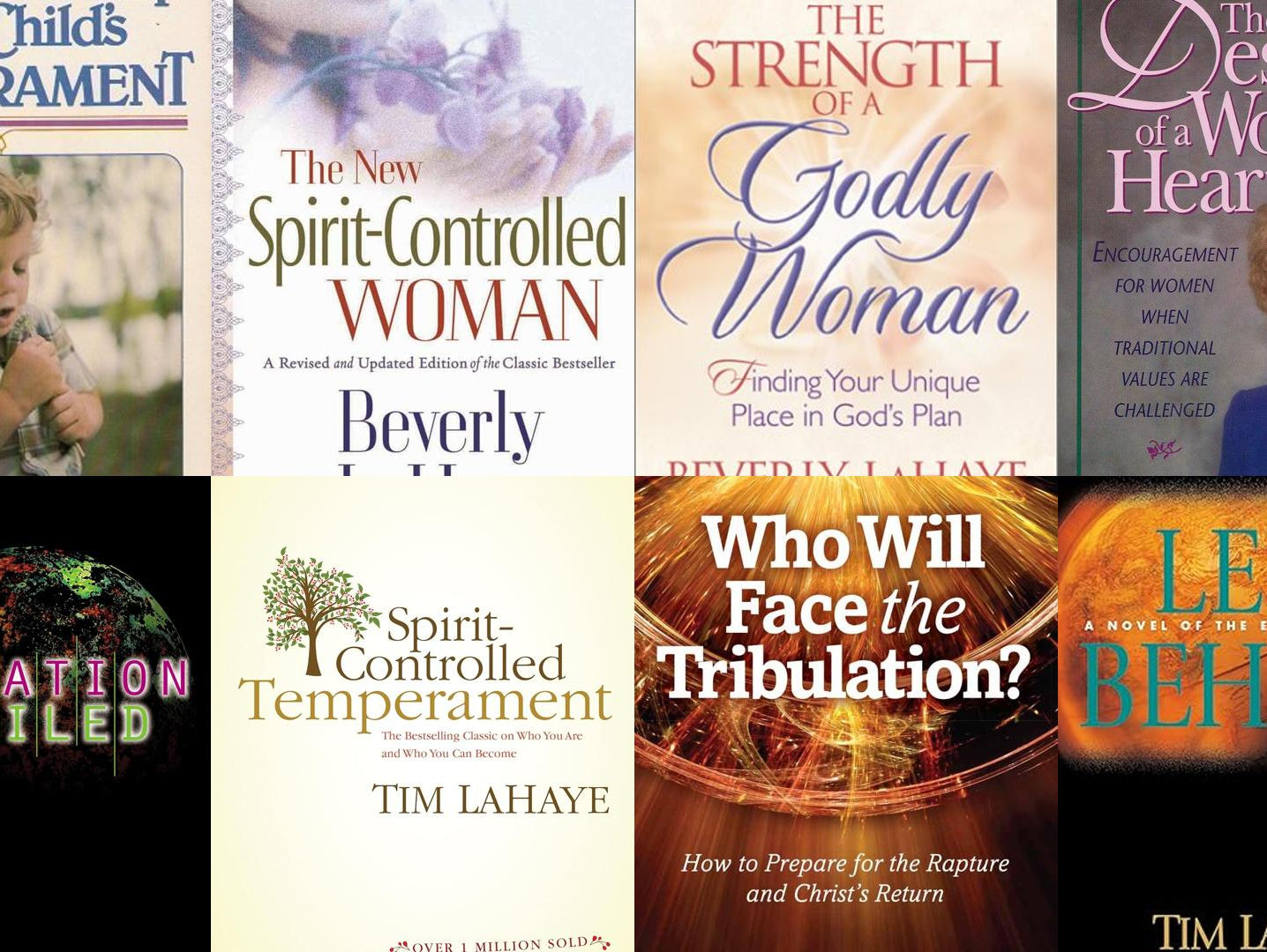 Tim LaHaye Books and Beverly LaHaye Books