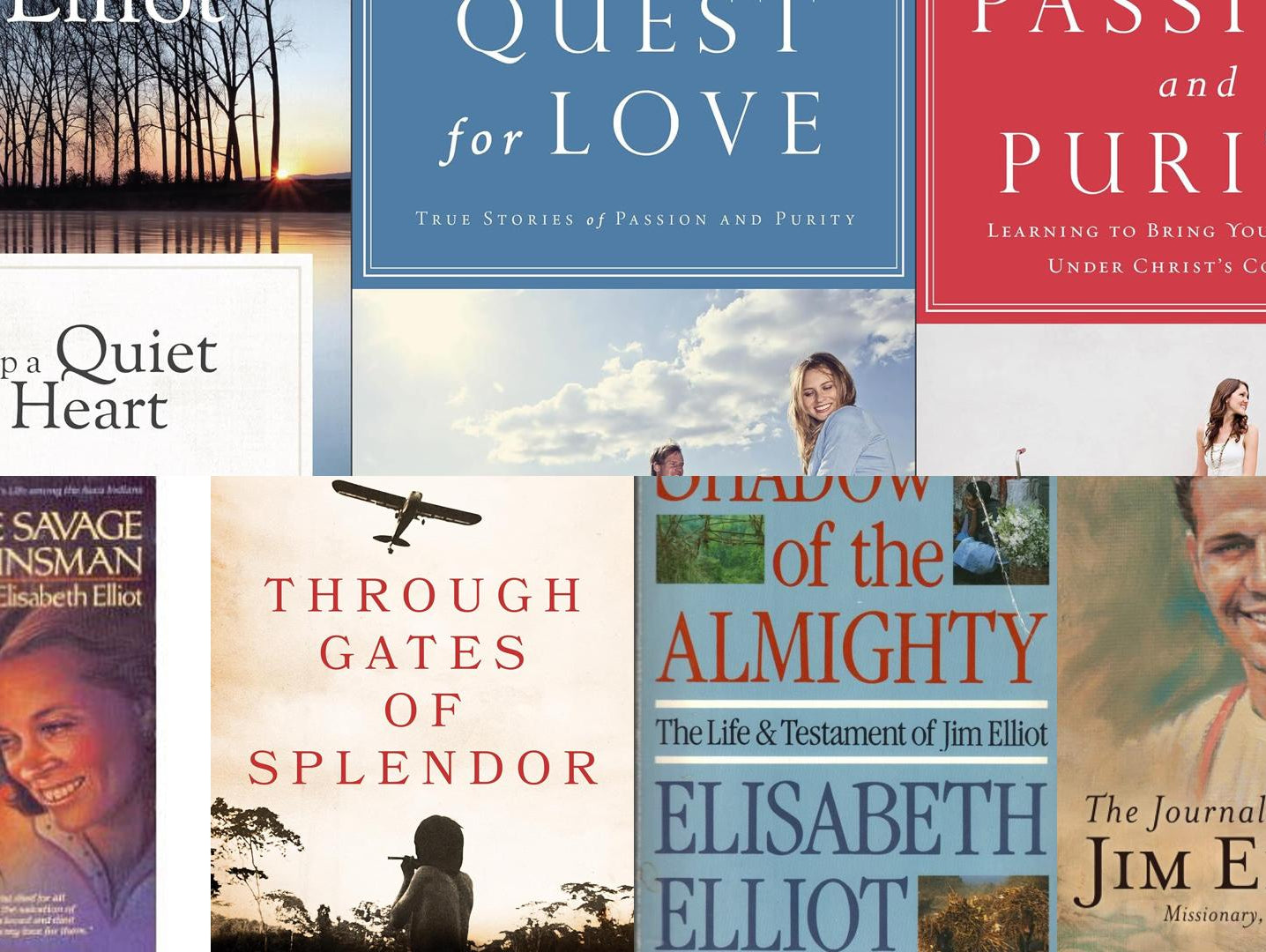 Jim Elliot Books and Writings by His Wife, Elisabeth Elliot