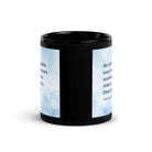 Philippians 4:19 Bible Verse, God will supply Black Glossy Mug