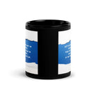 Galatians 6:9 Bible Verse, we will reap Black Glossy Mug