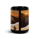 Romans 3:23 Bible Verse, of God Black Glossy Mug