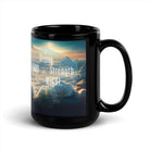 Ephesians 6:10 Bible Verse, be strong in the Lord Black Glossy Mug