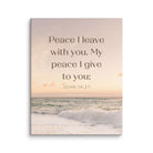 John 14:27 Bible Verse, not as the Canvas Print Wall Art 11″×14″