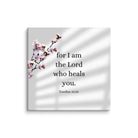 Exodus 15:26 Bible Verse, diligently listen Canvas Print Wall Art 16″×16″