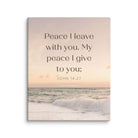 John 14:27 Bible Verse, not as the Canvas Print Wall Art 16″×20″