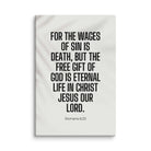Romans 6:23 Bible Verse, eternal life Canvas Print Wall Art 16″×24″