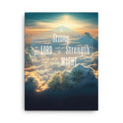 Ephesians 6:10 Bible Verse, be strong in the Lord Canvas Print Wall Art 18″×24″