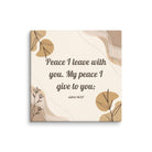 John 14:27 Bible Verse, Peace I Canvas Print Wall Art 20″×20″