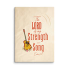 Exodus 15:2 Bible Verse, The LORD is my strength Canvas Print Wall Art 20″×28″