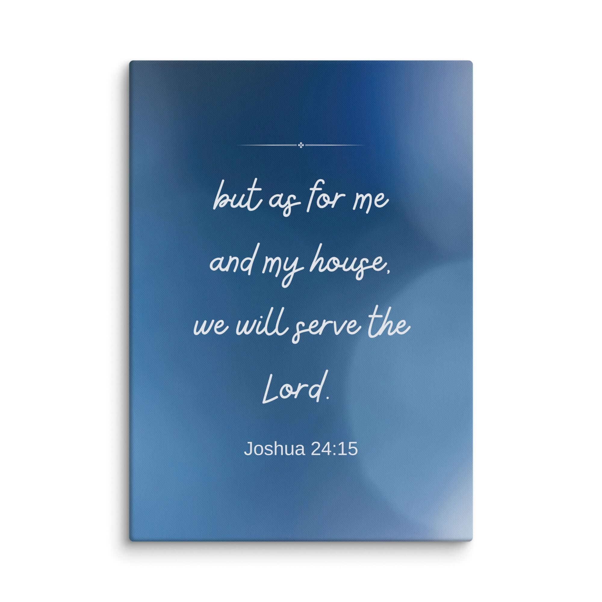Joshua 24:15 Bible Verse, choose today Canvas Print Wall Art 20″×28″
