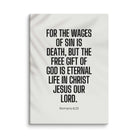 Romans 6:23 Bible Verse, eternal life Canvas Print Wall Art 20″×28″