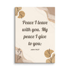 John 14:27 Bible Verse, Peace I Canvas Print Wall Art 20″×28″