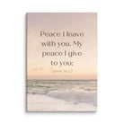 John 14:27 Bible Verse, not as the Canvas Print Wall Art 20″×28″