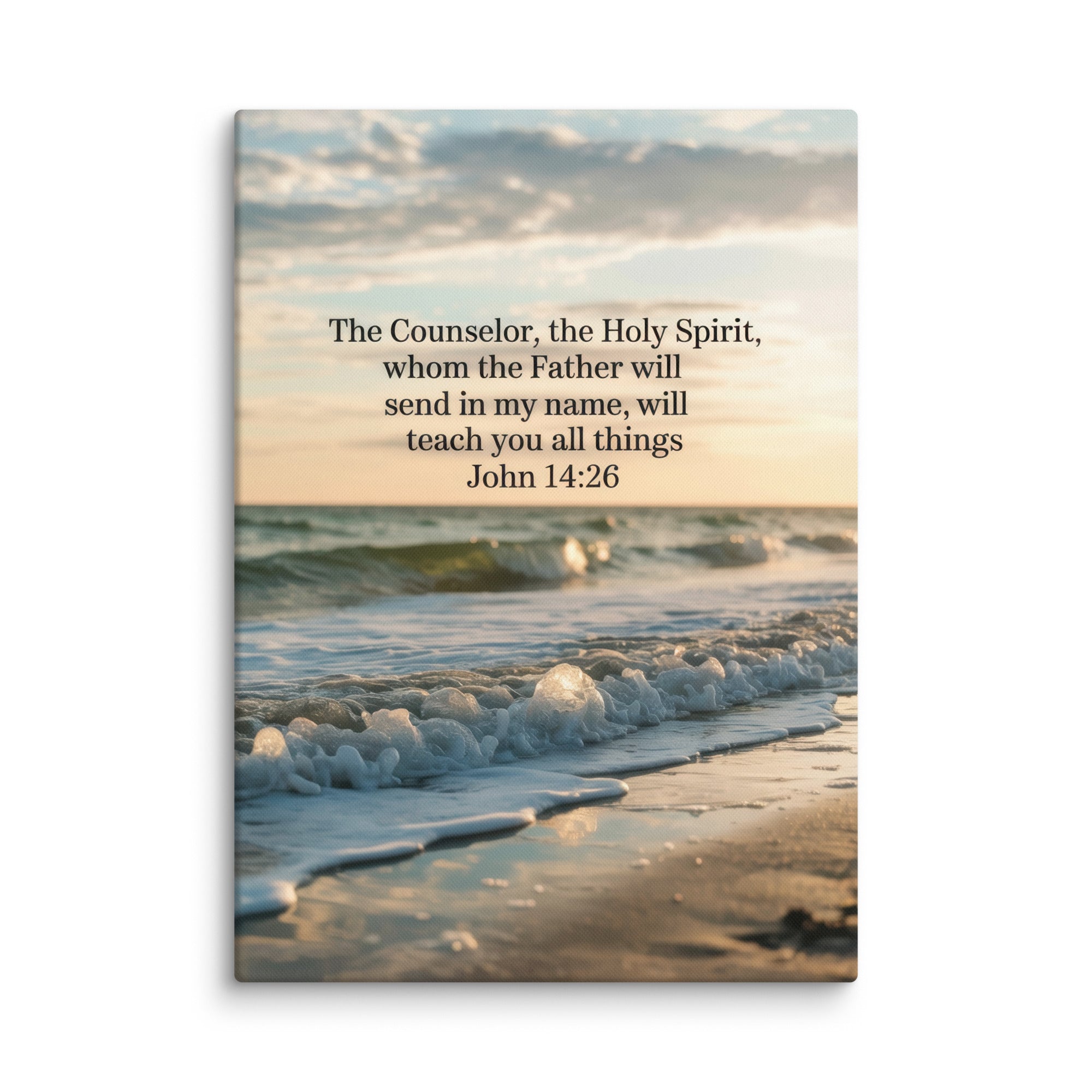 John 14:26 Bible Verse You All Canvas 20″×28″