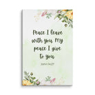 John 14:27 Bible Verse, My peace Canvas Print Wall Art 20″×30″