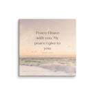 John 14:27 Bible Verse, not as the Canvas Print Wall Art 24″×24″