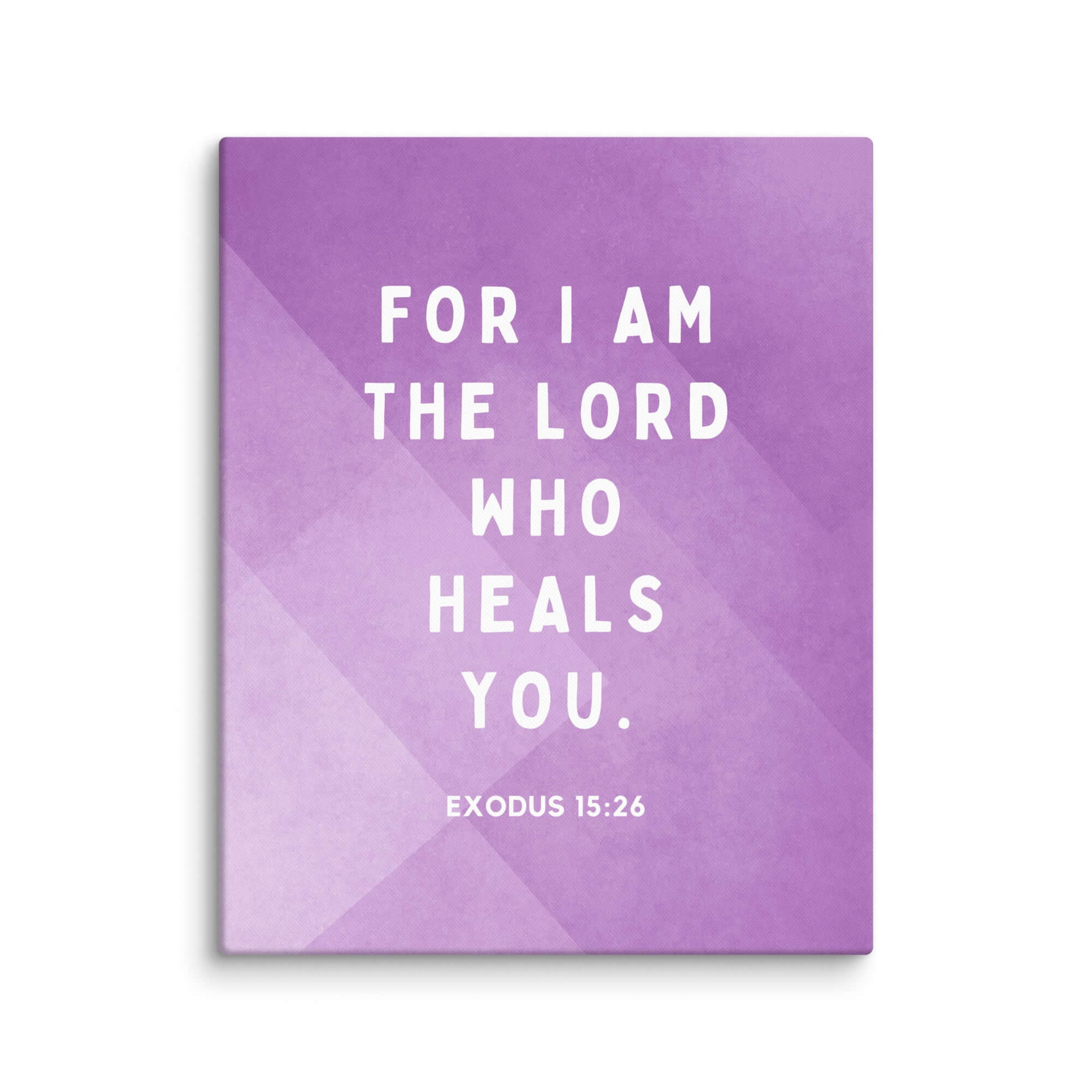 Exodus 15:26 Bible Verse, in his eyes Canvas Print Wall Art 24″×30″