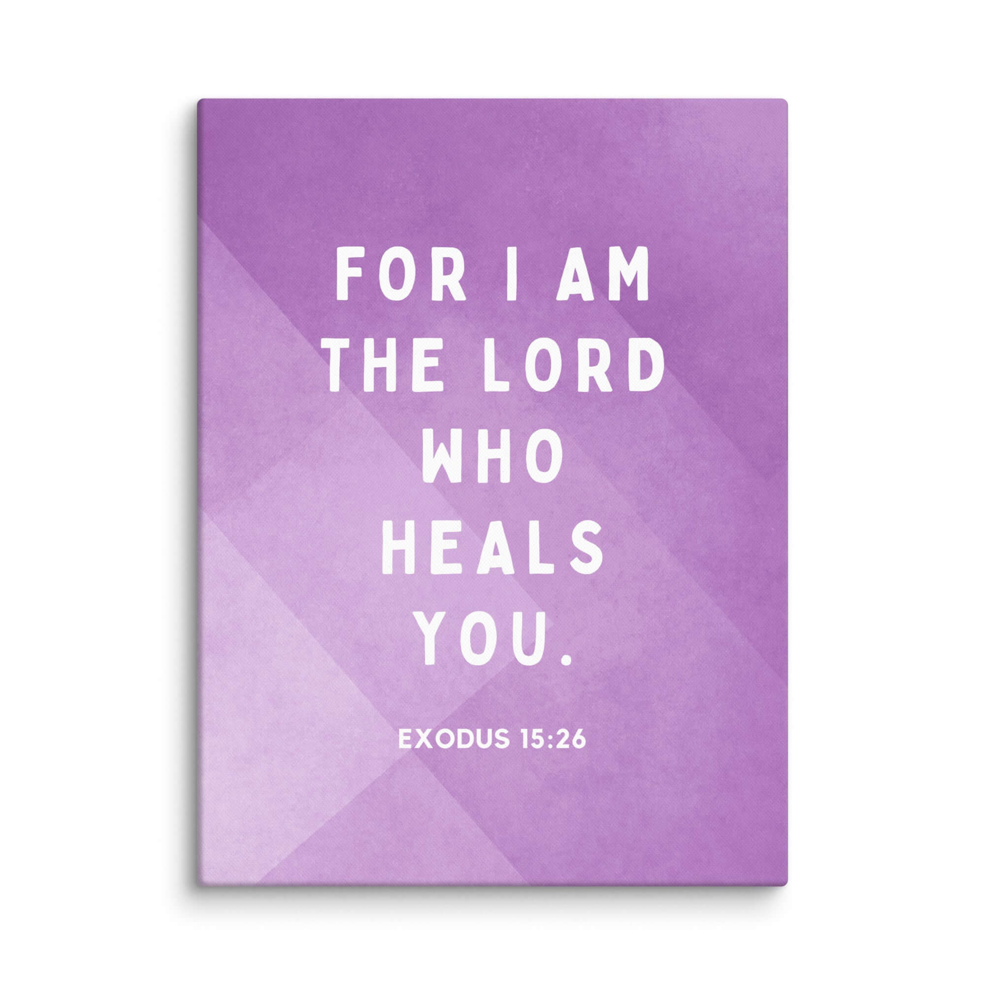 Exodus 15:26 Bible Verse, in his eyes Canvas Print Wall Art 24″×32″