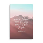 John 14:27 Bible Verse, I give you Canvas Print Wall Art 24″×36″