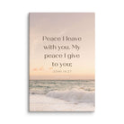 John 14:27 Bible Verse, not as the Canvas Print Wall Art 24″×36″