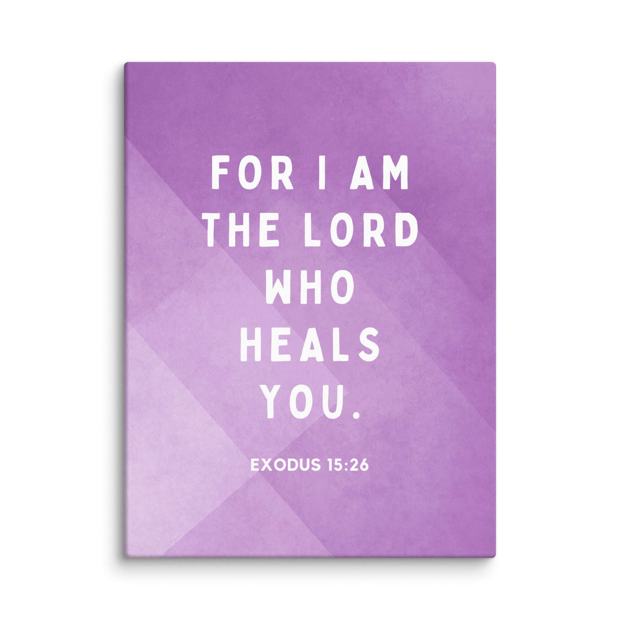 Exodus 15:26 Bible Verse, in his eyes Canvas Print Wall Art 30″×40″