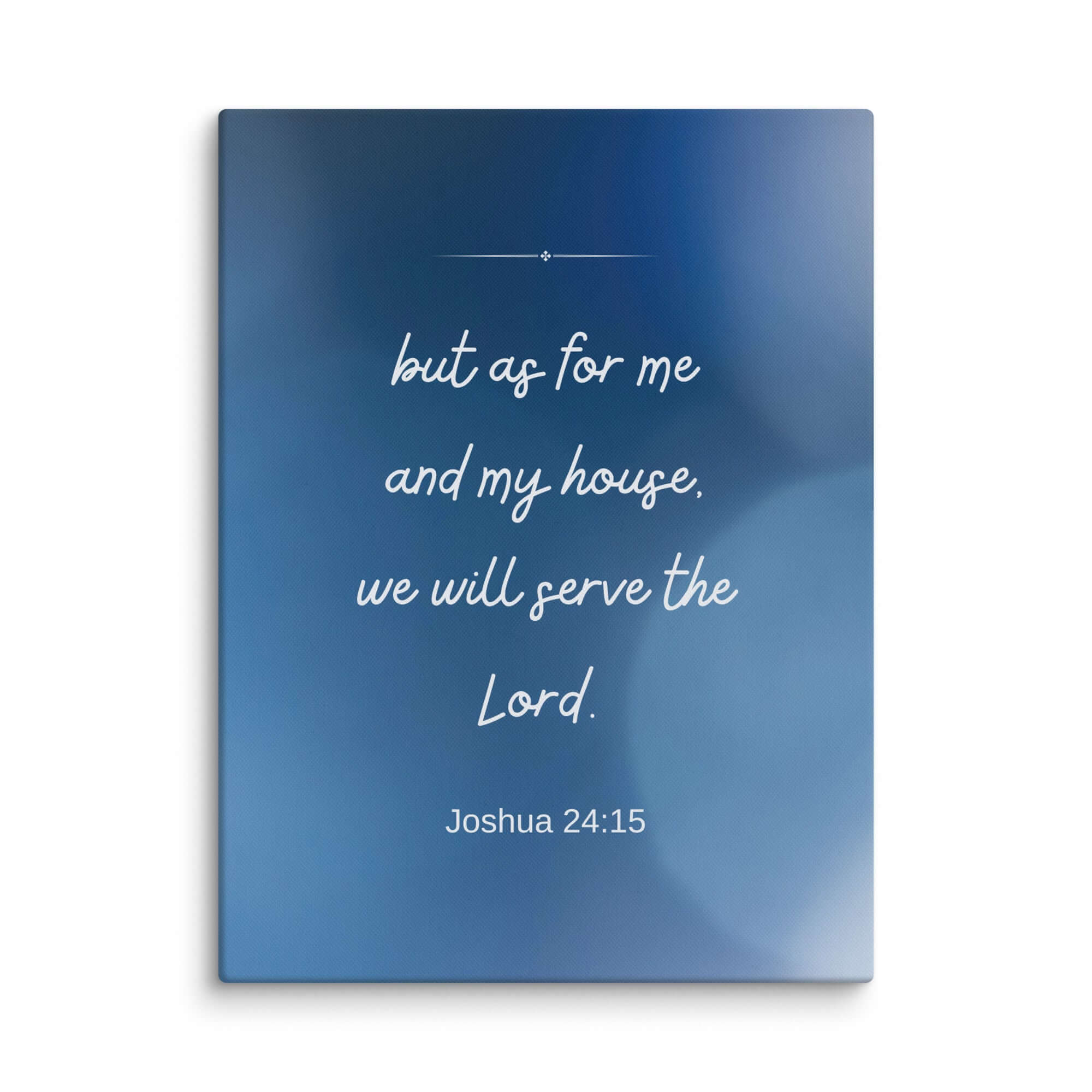 Joshua 24:15 Bible Verse, choose today Canvas Print Wall Art 30″×40″