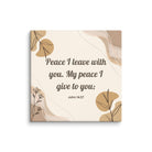 John 14:27 Bible Verse, Peace I Canvas Print Wall Art 32″×32″