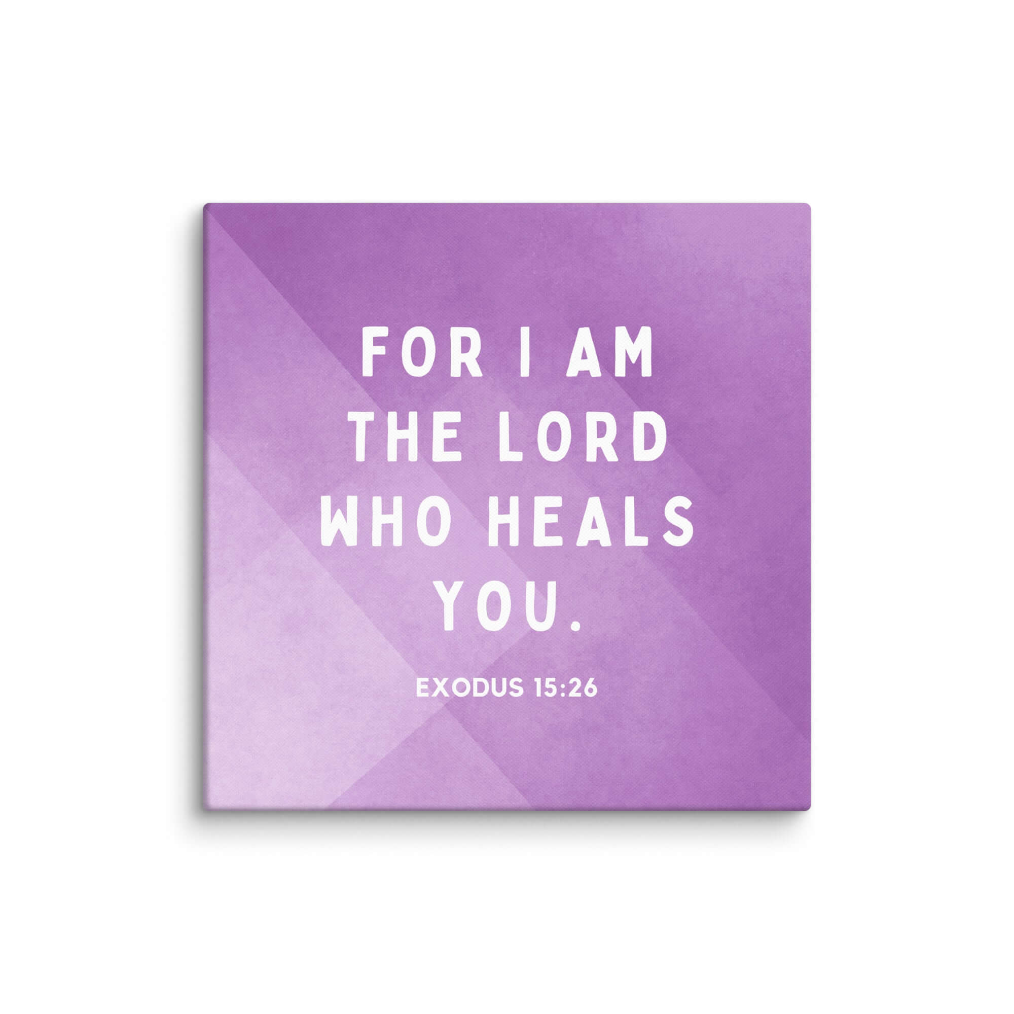 Exodus 15:26 Bible Verse, in his eyes Canvas Print Wall Art 37″×37″