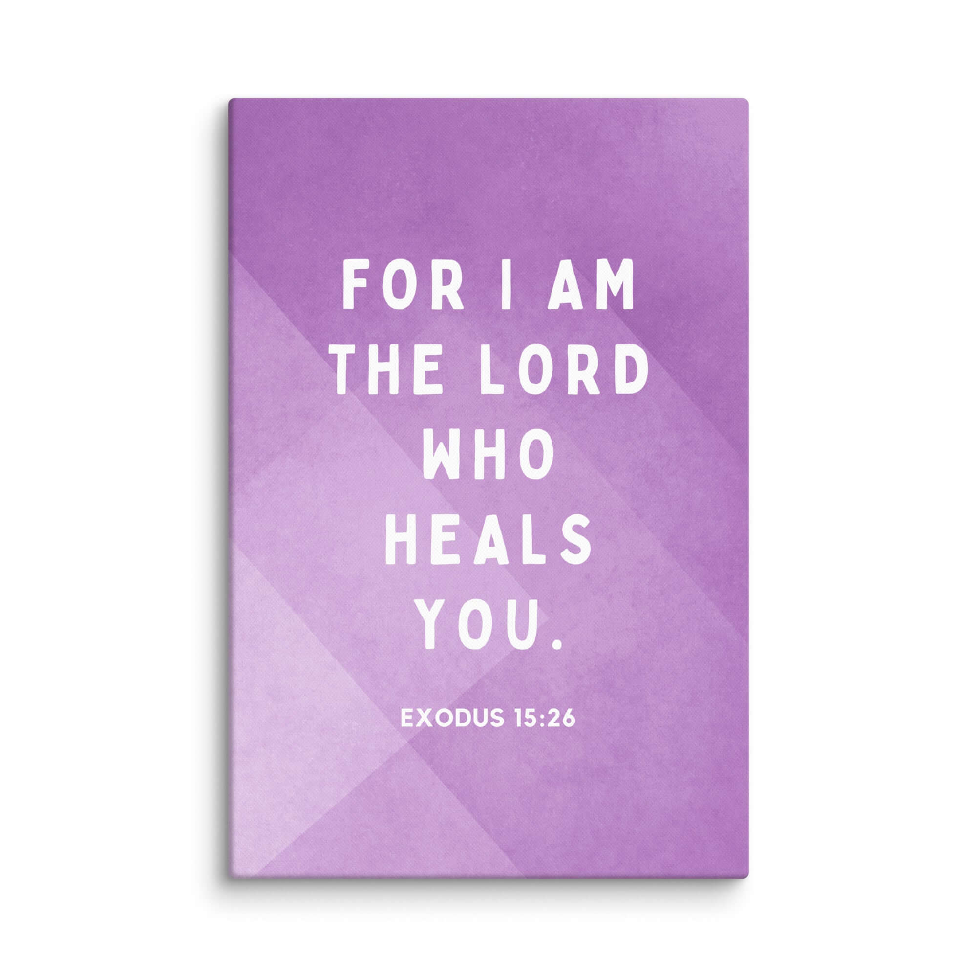 Exodus 15:26 Bible Verse, in his eyes Canvas Print Wall Art 40″×60″