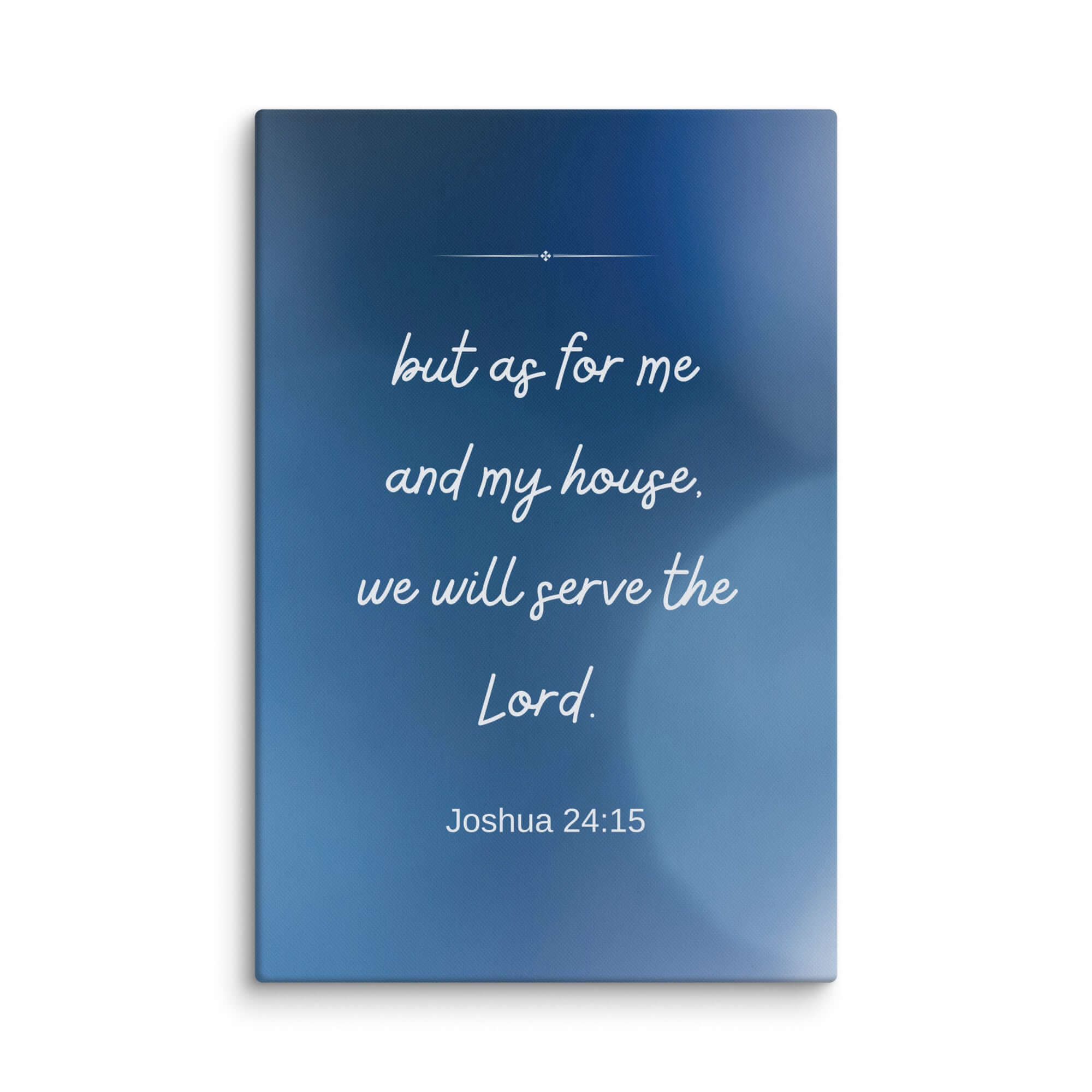 Joshua 24:15 Bible Verse, choose today Canvas Print Wall Art 40″×60″