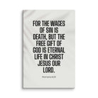 Romans 6:23 Bible Verse, eternal life Canvas Print Wall Art 40″×60″