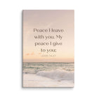 John 14:27 Bible Verse, not as the Canvas Print Wall Art 40″×60″