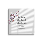 Exodus 15:26 Bible Verse, diligently listen Canvas Print Wall Art 6″×6″
