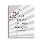 Exodus 15:26 Bible Verse, diligently listen Canvas Print Wall Art 8″×10″