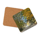 Proverbs 3:6 Bible Verse, Fall Road Cork-Back Coaster Default Title
