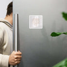 Revelation 21:4 Bible Verse, He will wipe Die-Cut Magnet Home Decor 4″×4″