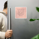 Revelation 21:4 Bible Verse, their eyes Die-Cut Magnet Home Decor 6″×6″