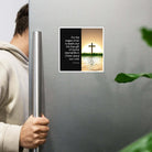 Romans 6:23 Bible Verse, the wages Die-Cut Magnet Home Decor 6″×6″