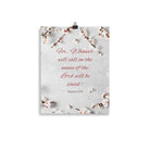 Romans 10:13 Bible Verse, the Lord Enhanced Matte Paper Poster Wall Art 11″×14″