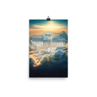 Ephesians 6:10 Bible Verse, be strong in the Lord Enhanced Matte Paper Poster Wall Art 12″×18″