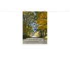 Proverbs 3:6 Bible Verse, Fall Road Enhanced Matte Paper Poster Wall Art