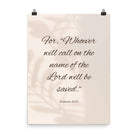Romans 10:13 Bible Verse, Whoever Enhanced Matte Paper Poster Wall Art 18″×24″