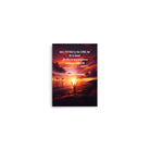 Psalm 107:1 Bible Verse, Give Thanks to the Lord Enhanced Matte Paper Poster Wall Art