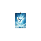 John 14:26 Bible Verse, Holy Spirit Dove Enhanced Matte Paper Poster Wall Art 5″×7″