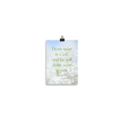 James 4:8 Bible Verse, Draw near Enhanced Matte Paper Poster Wall Art 5″×7″